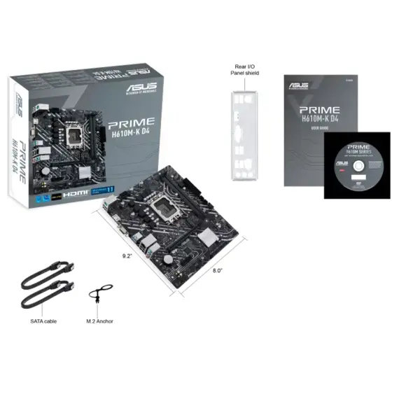 დედა დაფა ASUS H610M-K D4