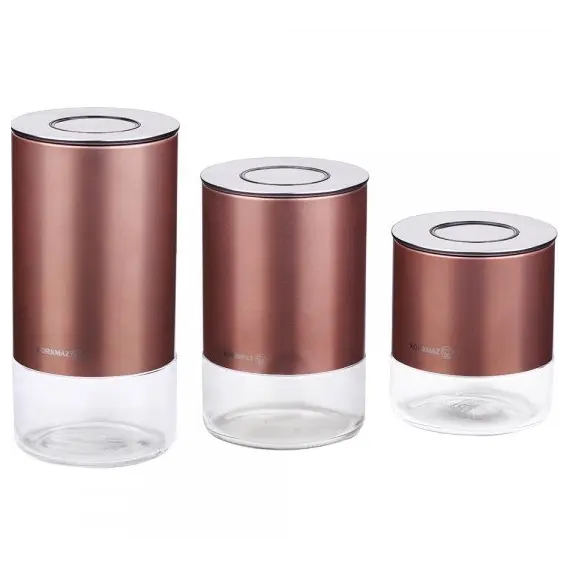 კონტეინერი 3 ცალი Korkmaz A5520-2