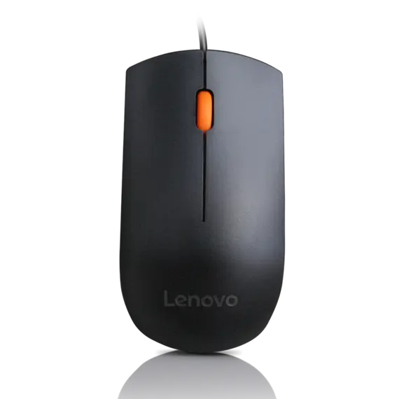 Mouse Lenovo 300 Wired Black