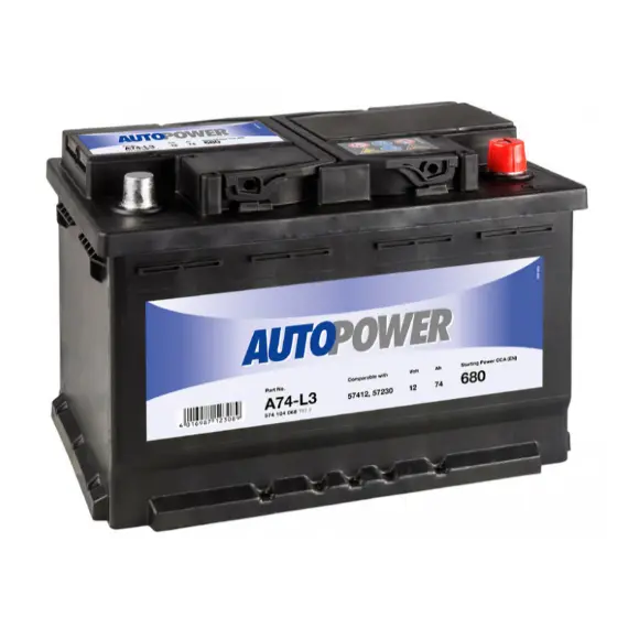 აკუმულატორი AUTOPOWER A74L3H6R 74 ა*ს R+