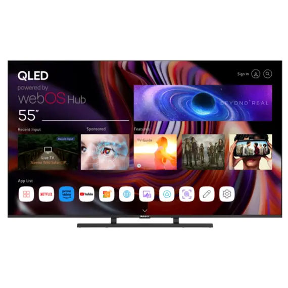 ტელევიზორი SUNNY 55'' (SN55QDU252) QLED WebOS TV