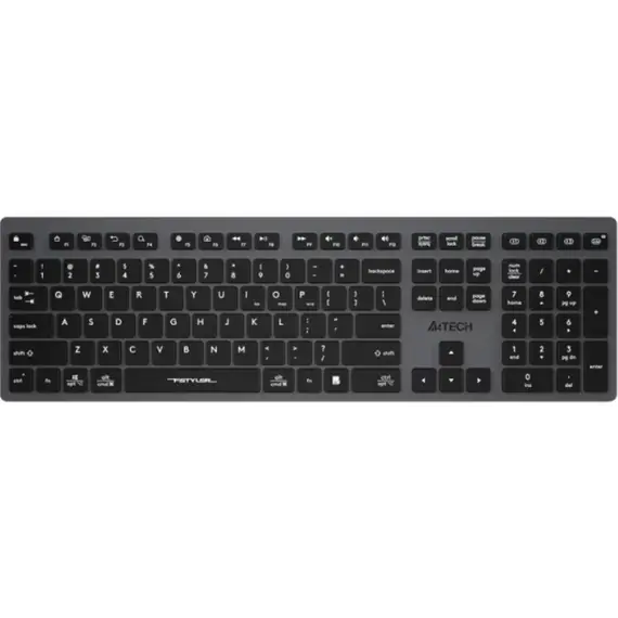 კლავიატურა A4tech Fstyler FBX50C Bluetooch & Wireless Keyboard EN/RU Grey