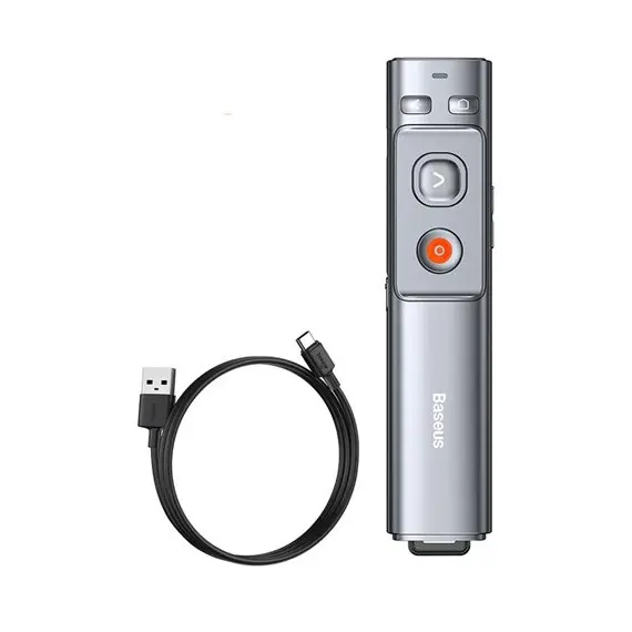 პრეზენტერი Baseus Orange Dot Wireless Presenter with Red Laser WKCD000013