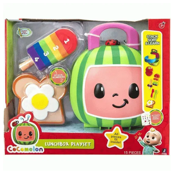სათამაშო ნაკრები CoComelon Roleplay Lunchbox Playset