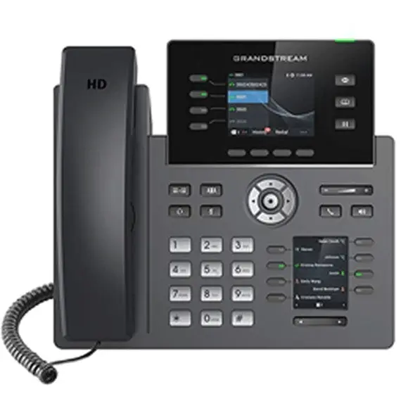 IP ტელეფონი Grandstream GRP2614 Carrier-Grade IP Phones 4  line keys 4 SIP accounts 24 Digital BLF