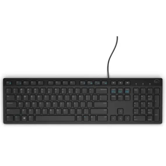 კლავიატურა Dell Multimedia Keyboard-KB216 - English (QWERTY) - Black