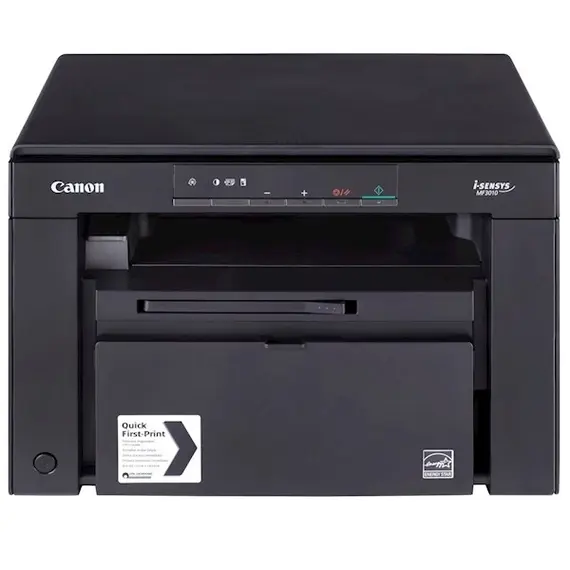 ლაზერული პრინტერი Canon i-SENSYS MF3010 18PPM 5252B034AA + 2 ცალი ორიგინალი კარტრიჯი
