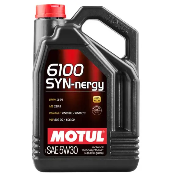 ზეთი MOTUL 6100 SYN-NERGY 5W30 4L