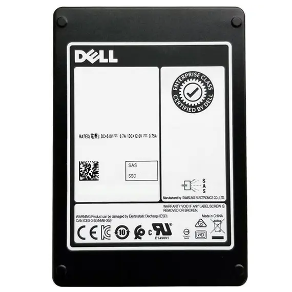 სერვერის მყარი დისკი DELL 400-AXPF (3.84TB, 12GBPS)