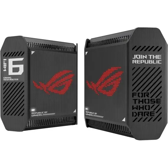 როუტერი ASUS ROG Rapture GT6 AX10000 2er Set Tri-Band Gaming Mesh WiFi System