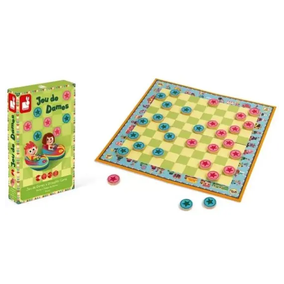 სამაგიდო თამაში Janod Board game Janod Checkers J02746