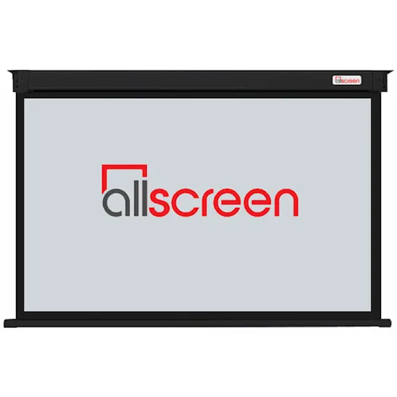 პროექტორის ეკრანი ALLSCREEN MANUAL PROJECTION SCREEN 160X160CM HD FABRIC CWP-6363B Black
