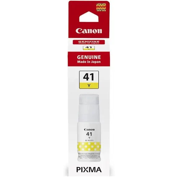კარტრიჯი Canon INK GI-41 Y for PIXMA 1420 / 2420 / 3420 7700 pages