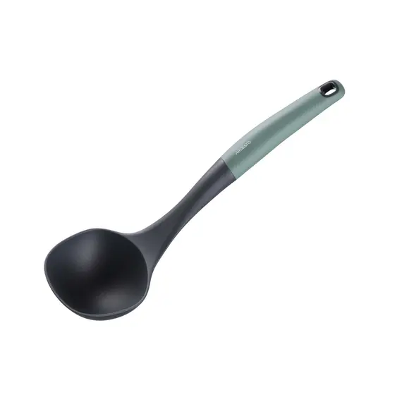 ჩამჩა ARDESTO Soup Ladle  Gemini, gray/green, nylon, pp with soft touch