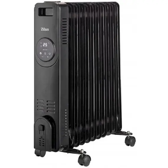 ზეთის გამათბობელი Zilan ZLN8436, 2000W, Oil Radiator, Black