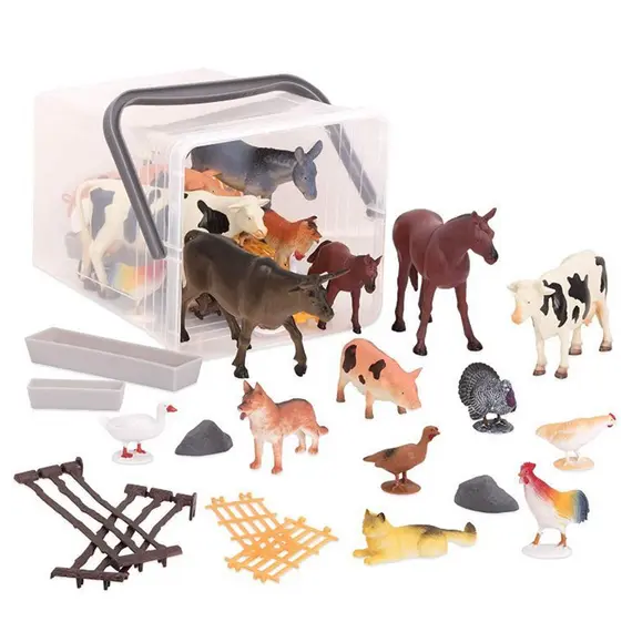 შინაური ცხოველების სათამაშო ნაკრები TERRA COUNTRY WORLD