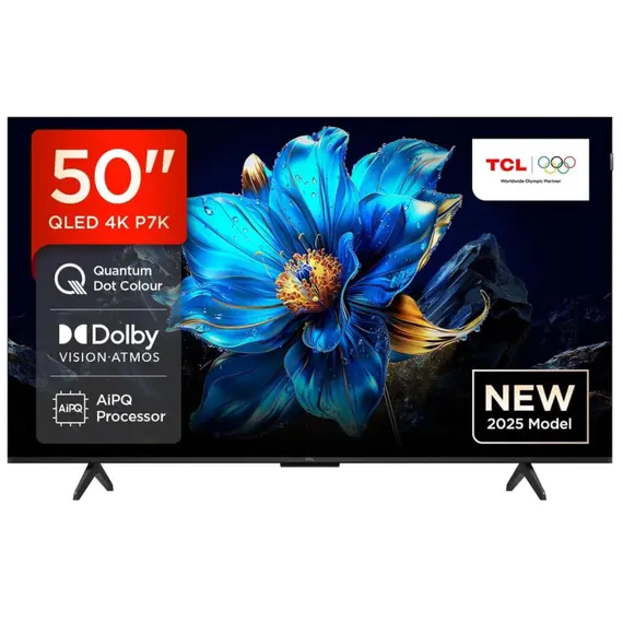 ტელევიზორი TCL 50P7K 4K Google TV HDR10+