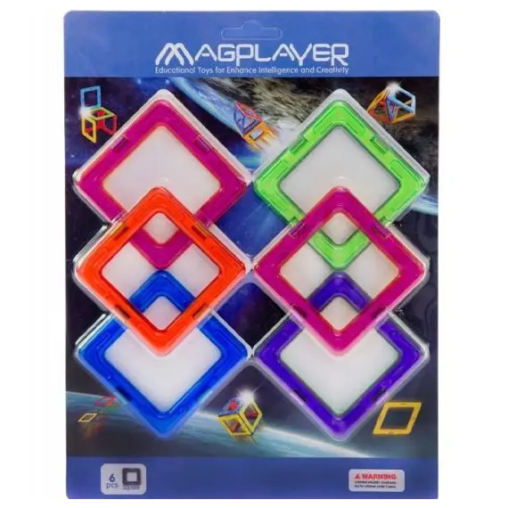 კონსტრუქტორი Magplayer Additional set of 6 e. MPC-6