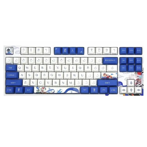 კლავიატურა Varmilo keyboard VEA87 Lovebirds-I Cherry Mx Red Multicolor