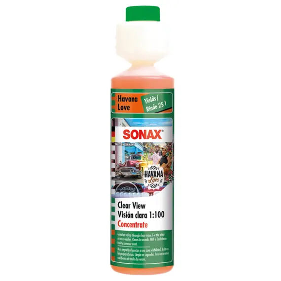 საწმენდი სითხე SONAX 393141 მინ.საწმ.კონც. ჰავანა 250ML