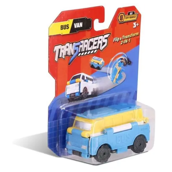 სათამაშო მანქანაა TransRacers Bus & Van