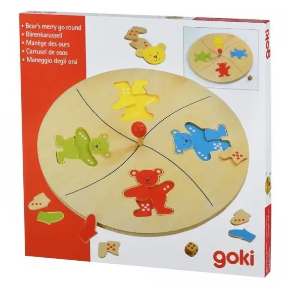 სამაგიდო თამაში Goki Board game Funny Bears 56941G