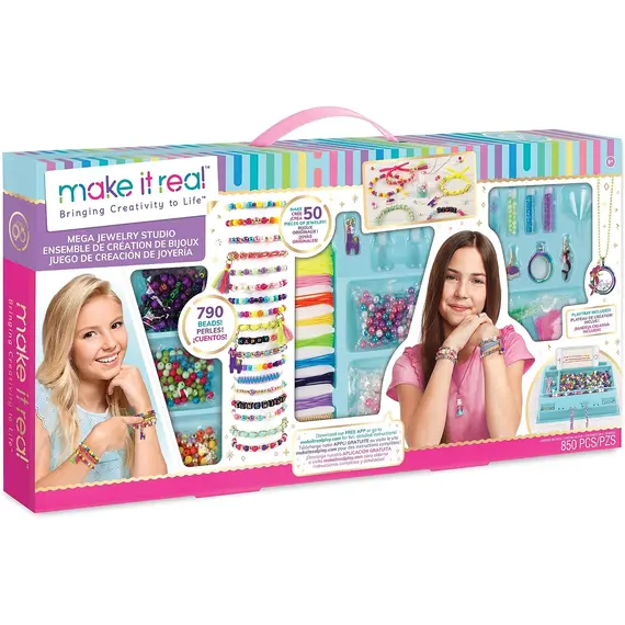 სამაჯურების ნაკრები Make It Real Mega Jewelry Studio