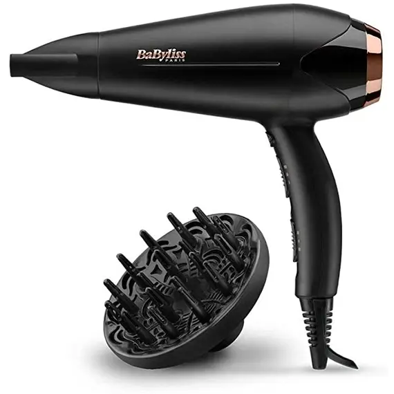 თმის საშრობი Babyliss D570DE Turbo Shine 2200 Hair Dryer Black/Bronze