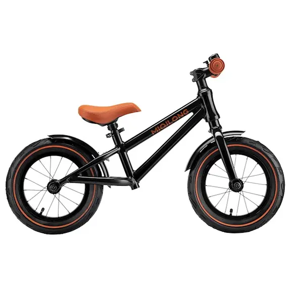საბავშვო ბალანს ველოსიპედი Miqilong ZCY-RVA12 Bigovel, 12", Children's Balance Bicycle, Black