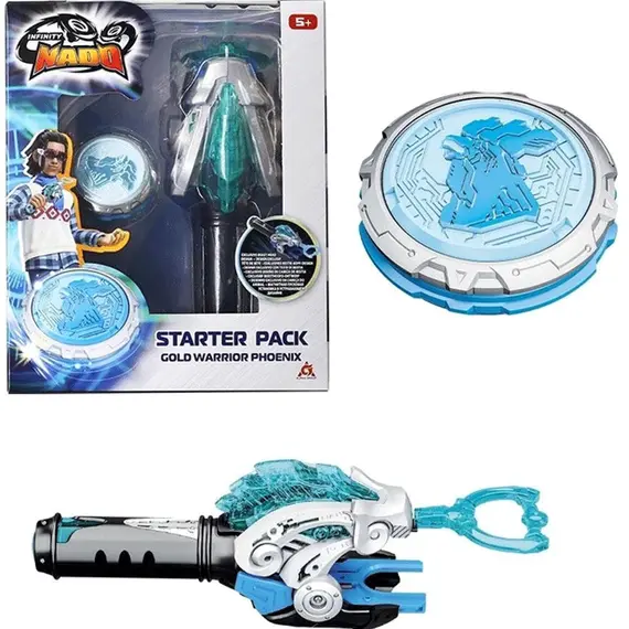 სათამაშო ნაკრები Infinity Nado VI Starter Pack Gold Warrior Phoenix