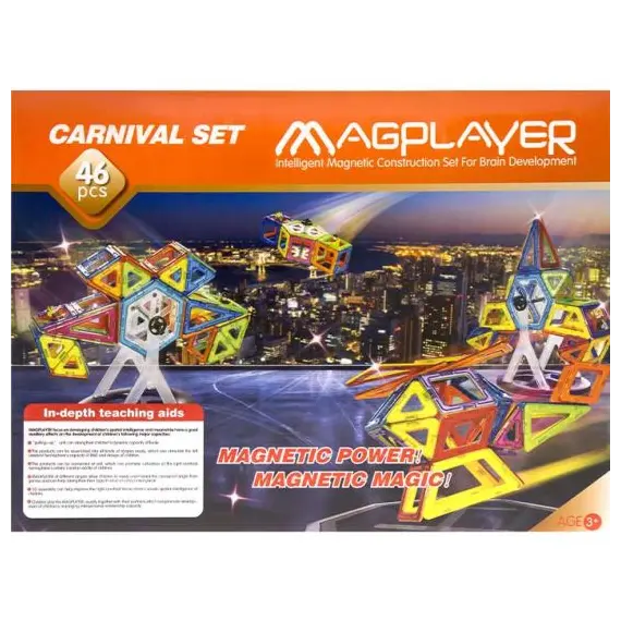 კონსტრუქტორი MagPlayer MPB-46