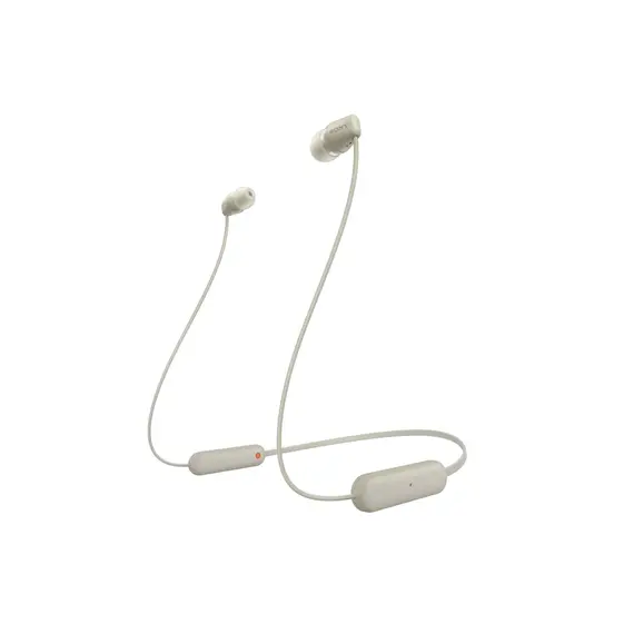 ყურსასმენი Sony WI-C100 Wireless In-Ear Earphones WIC100C.E - Beige