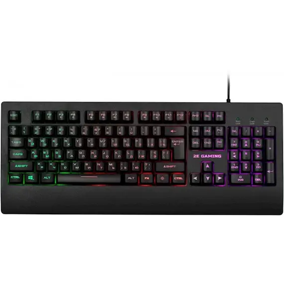 კლავიატურა 2E GAMING Keyboard KG330 LED USB Black Ukr