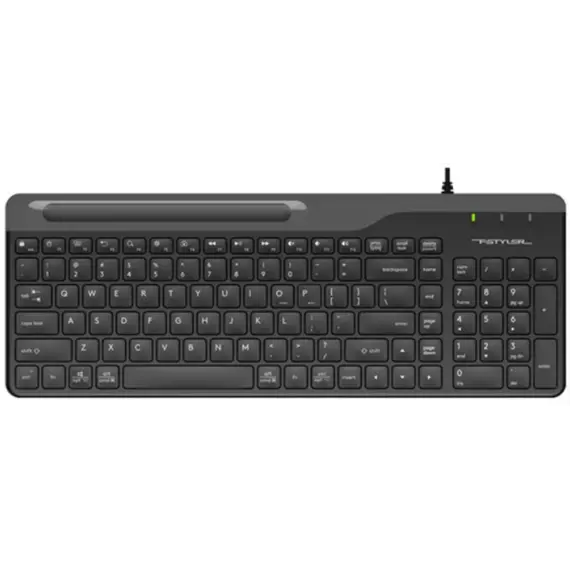 კლავიატურა A4tech Fstyler FK25 Multimedia Keyboard USB EN/RU Black
