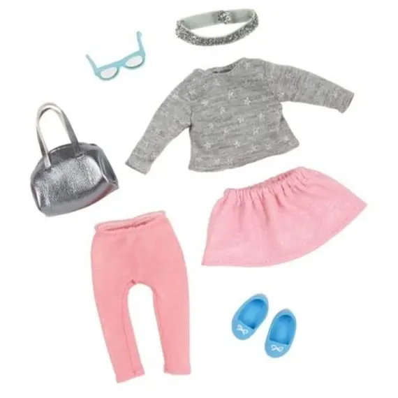 თოჯინის ტანსაცმელი LORI 6" DOLL LEGGINGS OUTFIT