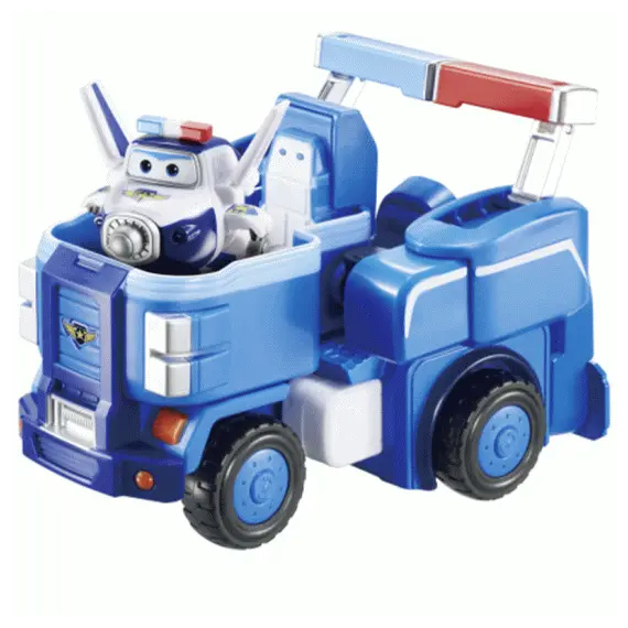 სათამაშო ტრანსფორმერი Super Wings Transforming Vehicles Paul