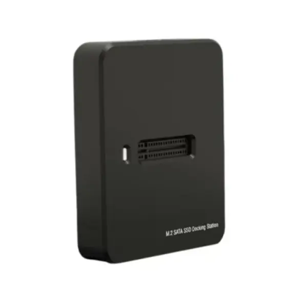 მყარი დისკის დოქ სადგური Gembird DD-U3M2 Desktop USB Type-C M.2 SATA & NVME SSD drive docking station black