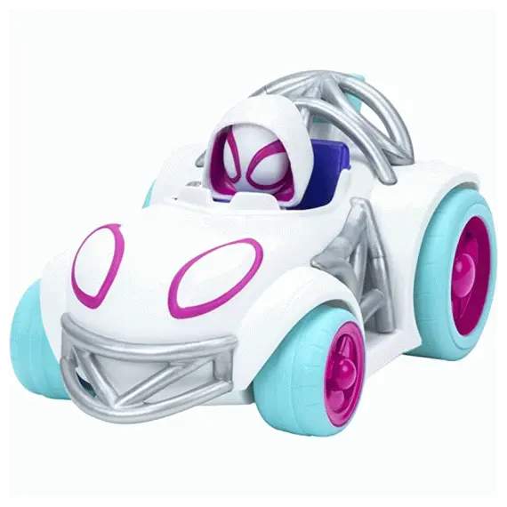 სათამაშო მანქანა Spidey Pull Back Vehicle Ghost Spider