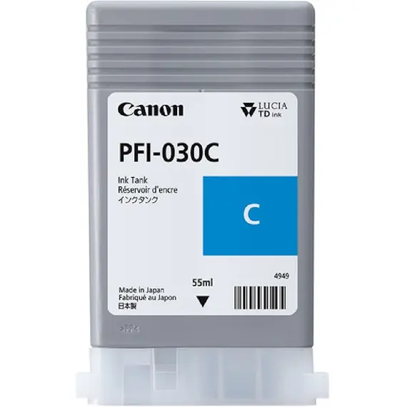 კარტრიჯი Canon INK TANK PFI-030 CYAN  (for TM-340 )