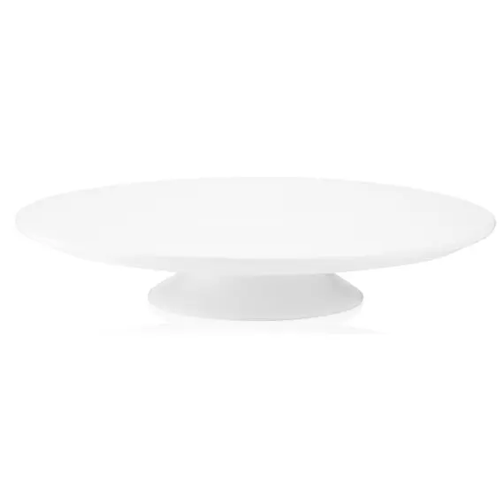 ნამცხვრის დასადები Ardesto Cake stand Imola, 30сm, porcelain, white