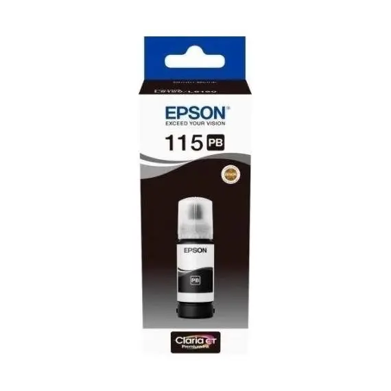 კარტრიჯის მელანი Epson EcoTank 115 I/C (b) L8160/L8180 Photo Black INK Bottle