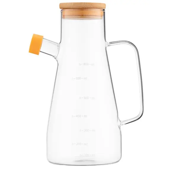 ძმრის და ზეთის ბოთლი Ardesto oil and vinegar bottle Midori, 650 ml, borosilicate glass
