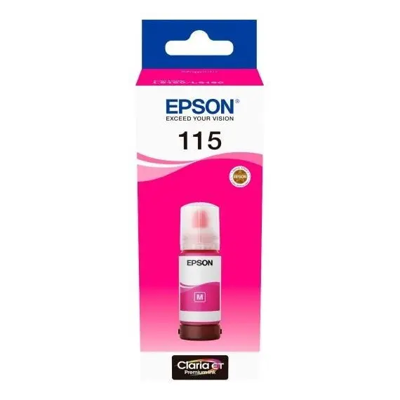 კარტრიჯის მელანი Epson EcoTank 115 I/C (b) L8160/L8180 Magenta INK Bottle