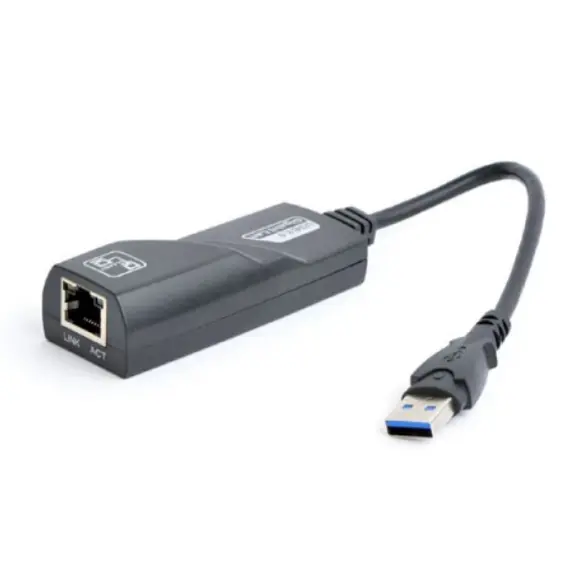 ადაპტერი Gembird NIC-U3-02 USB 3.0 Gigabit LAN adapter