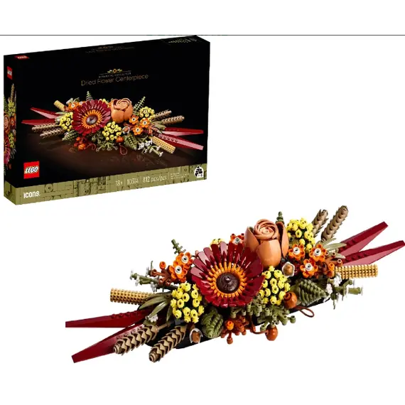 ლეგო LEGO Icons Dried Flower Centerpiece