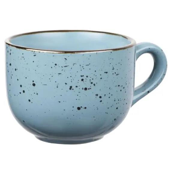 კერამიკის ჭიქა Ardesto Cup Bagheria, 480 ml, Misty blue, ceramics