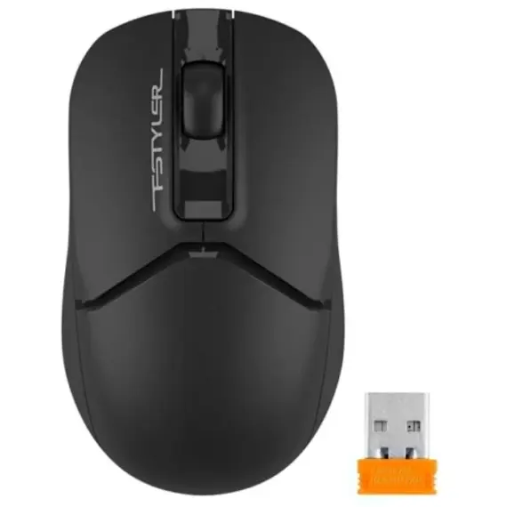 მაუსი A4tech Fstyler FG12S Wireless Mouse Black