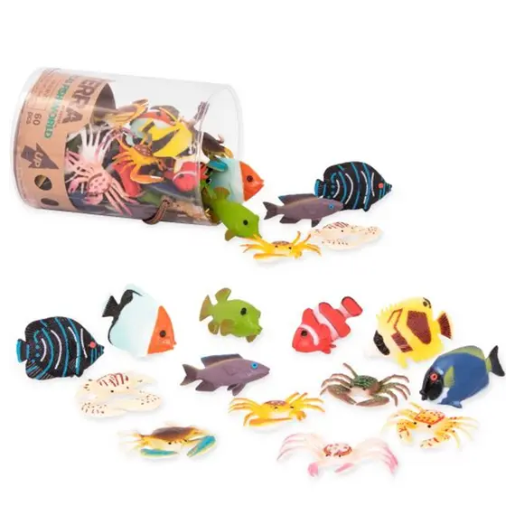 ტროპიკული თევზების სამყაროს ფიგურები Terra TROPICAL FISH WORLD
