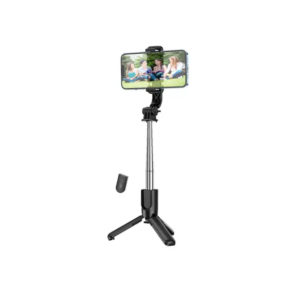 მობილურის სამაგრი Hoco K17 Mini Live wireless selfie stick with Tripod - Black