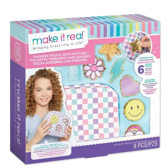 საბავშვო ჩანთა Make It Real Fashion Bag with Patches